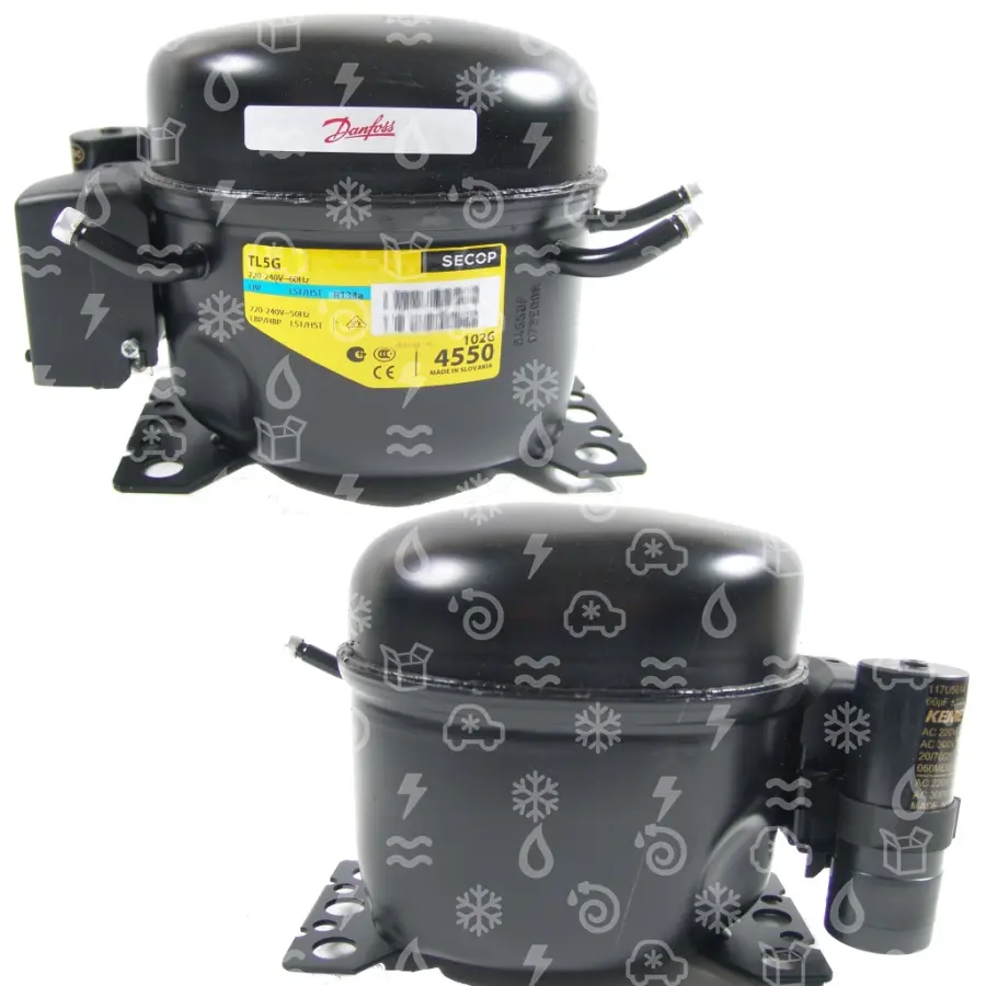kompresor SECOP / DANFOSS TL5G, LBP/HBP - R134a, 220 - 240V, 50 Hz